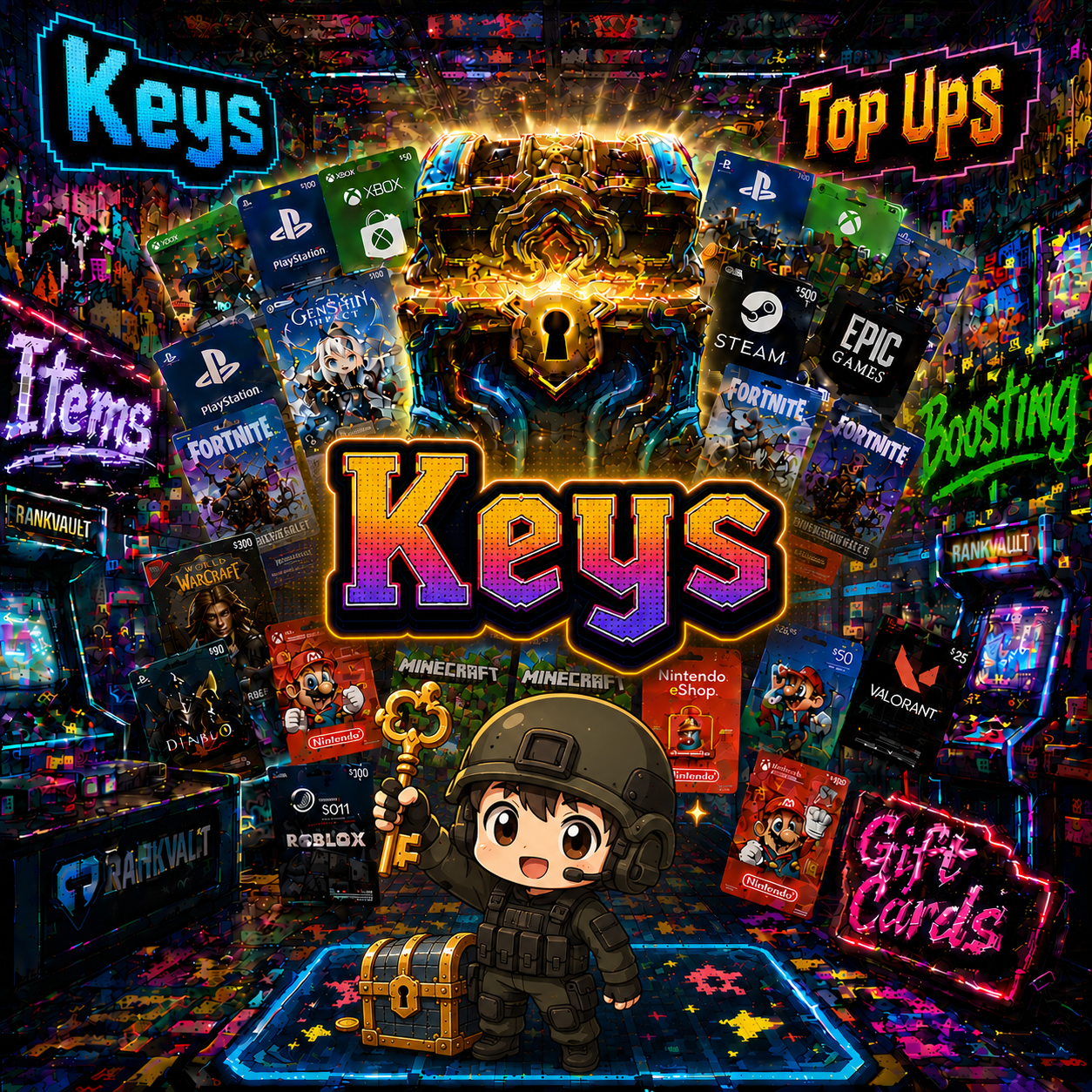Keys & DLC category artwork