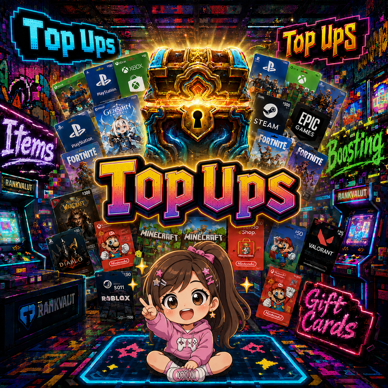 Top-Ups & Recharges category artwork
